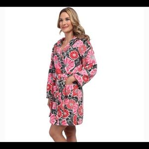 Vera Bradley plush fleece hooded robe